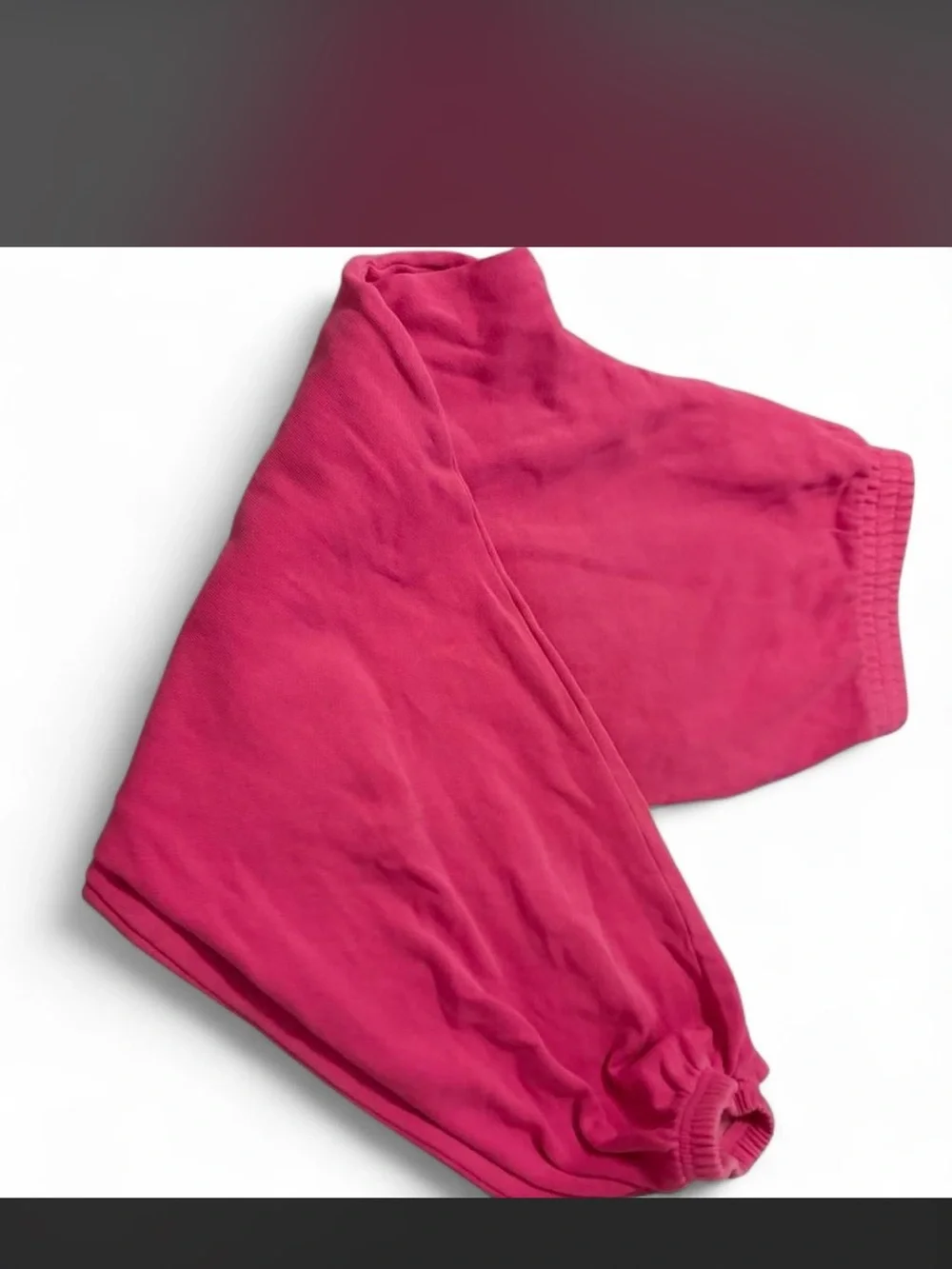 Old Navy Bright Pink Kids Sweatpants with Elastic Ankles